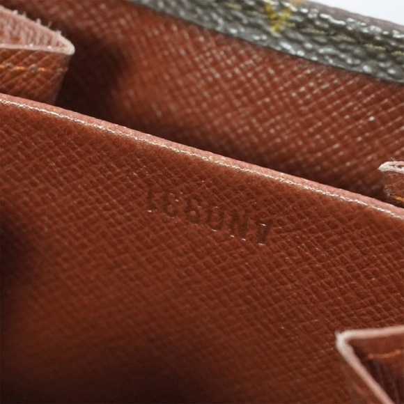 Authentic Louis Vuitton Classic Monogram Flowers Canvas Envelop Sarah Wallet - Picture 12 of 14